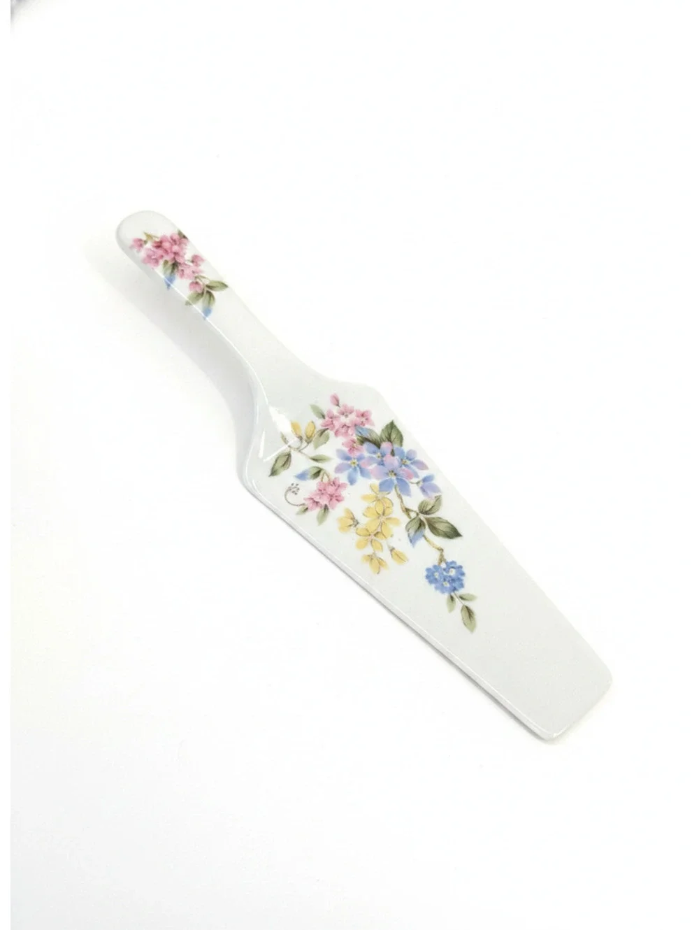 Vintage Andrea by Sadek porcelain handpainted cake server